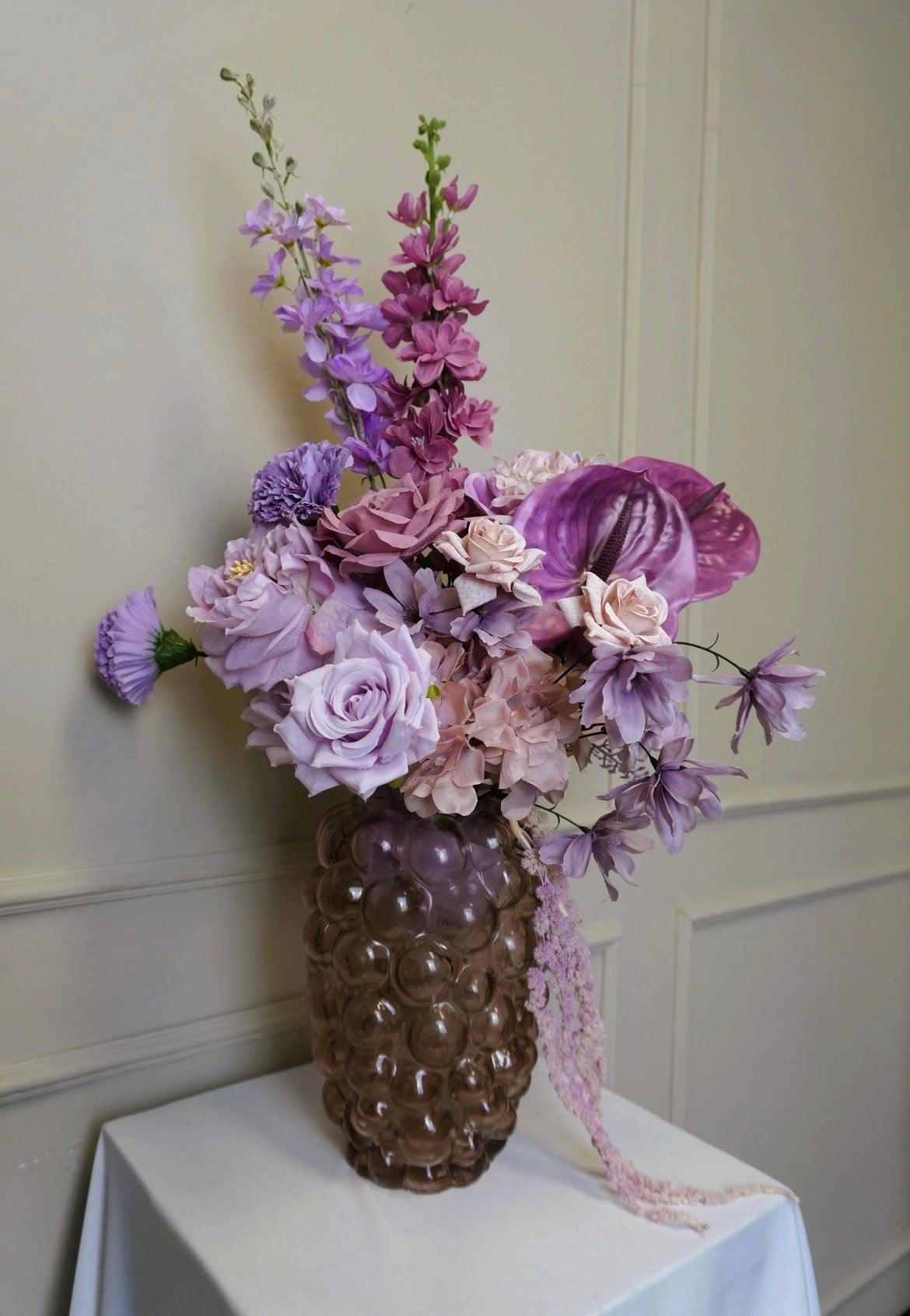 Interieur boeket “Lilac love”