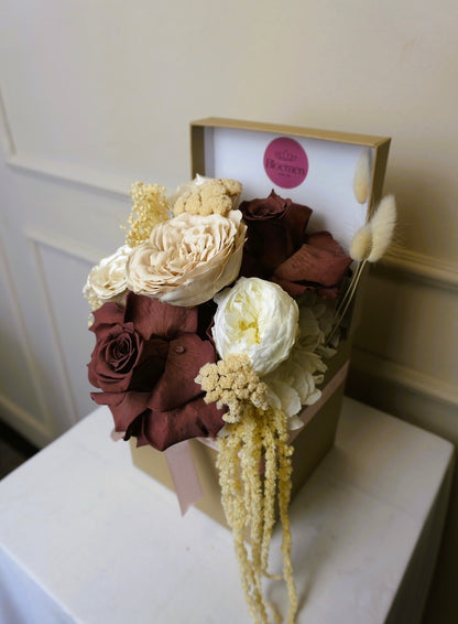 Forever flowerbox “Chocolate Medium”