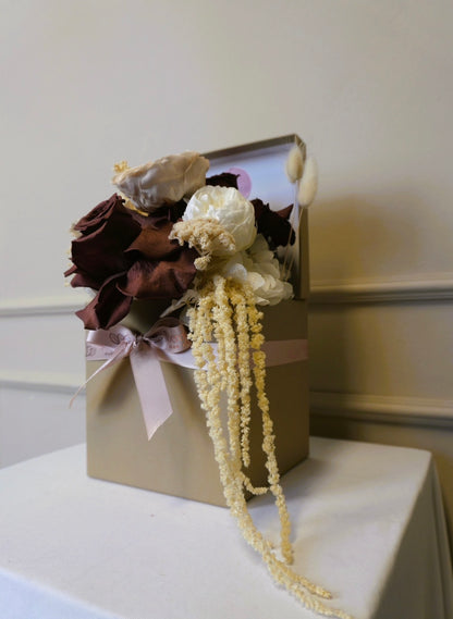 Forever flowerbox “Chocolate Medium”