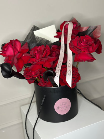 Flowerbox Black/Red