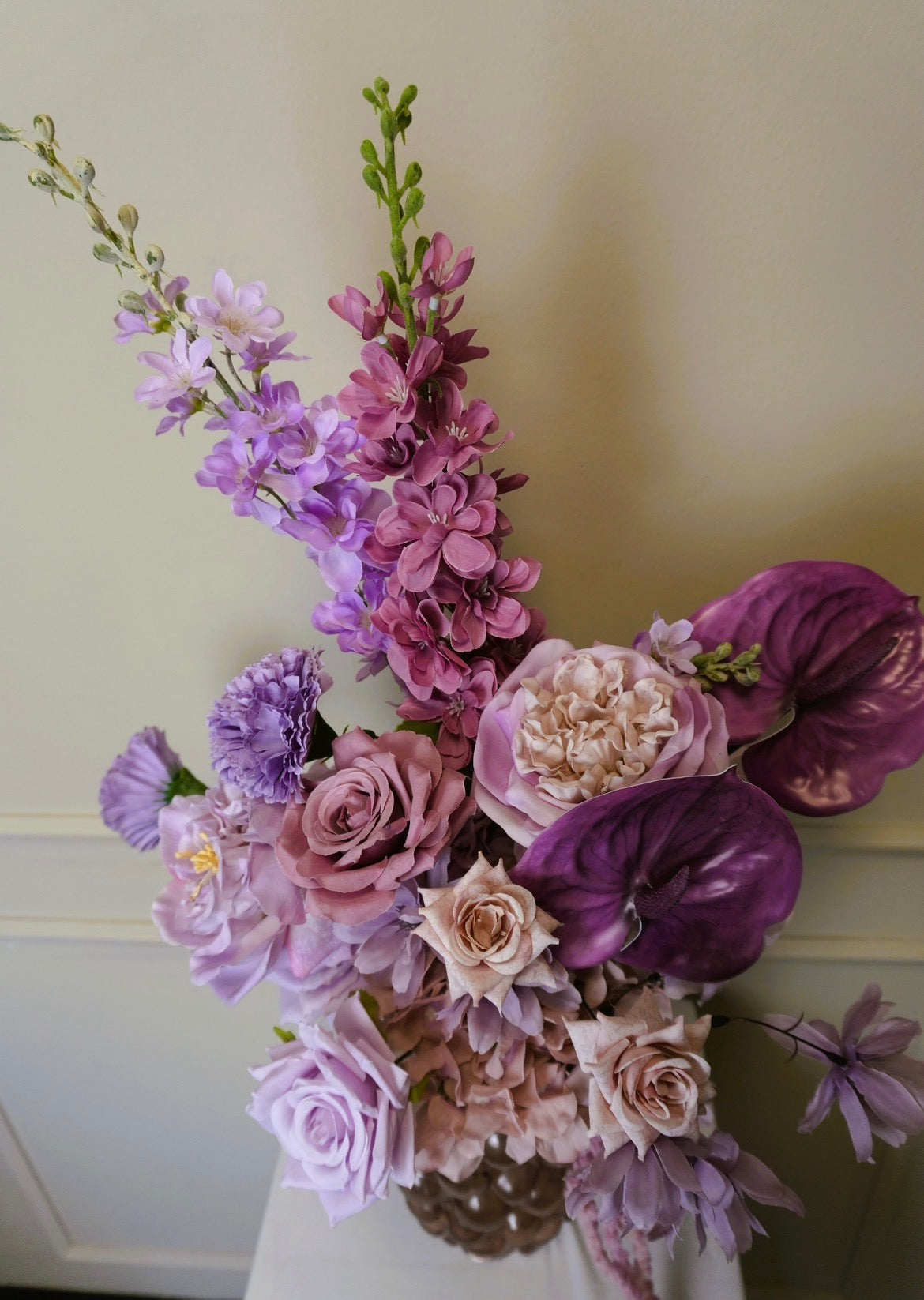 Interieur boeket “Lilac love”