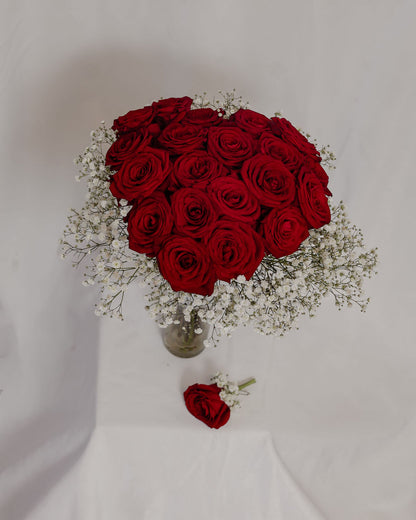 Bruidsboeket R.heart